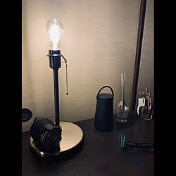 アンティーク×電化製品＝エモ/ビデオカメラ用照明/BOSE/IKEA/文豪机...などのインテリア実例 - 2022-11-06 23:42:36