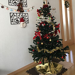 リビング/クリスマスインテリア/クリスマスディスプレイ/クリスマスツリーのインテリア実例 - 2018-12-08 12:57:06