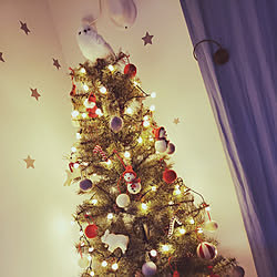リビング/クリスマスツリー/Xmas/クリスマス/ハンドメイド...などのインテリア実例 - 2022-11-07 12:43:33