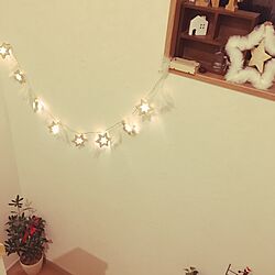 壁/天井/3COINS/クリスマス/セリアのインテリア実例 - 2016-12-27 16:53:16