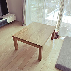 テーブル/DIY/無垢の家具/小さなおうち/持たない暮らし...などのインテリア実例 - 2020-06-04 12:14:36