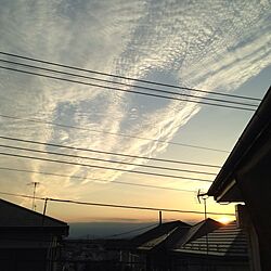 空/雲/夕焼け/ベランダからのインテリア実例 - 2013-06-27 19:03:57