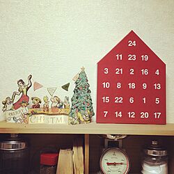 キッチン/無印良品/アドベントカレンダーのインテリア実例 - 2015-12-02 19:20:08