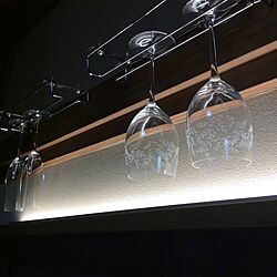 リビング/照明/DIY/ワイングラスホルダーのインテリア実例 - 2016-09-09 11:47:10