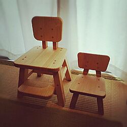 机/オリジナル家具/子供椅子のインテリア実例 - 2016-03-26 03:28:20