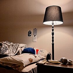 ベッド周り/IKEA/一人暮らし/照明のインテリア実例 - 2024-05-11 12:05:21