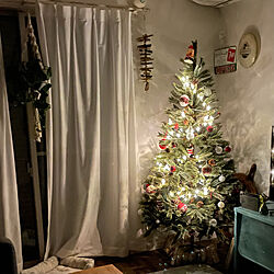 クリスマスツリー180cm/クリスマス/リビングのインテリア実例 - 2020-12-15 13:29:57