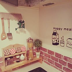 キッチン/いつもいいね！ありがとうございます♪/セリア/salut!のインテリア実例 - 2016-11-13 20:05:30