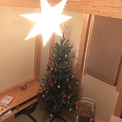 和室/クリスマスツリー/こどもと暮らす/IKEA/大工産の家のインテリア実例 - 2017-11-19 21:09:15