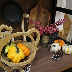 キッチン/ハロウィン/かぼちゃ/カボチャ/秋色...などのインテリア実例 - 2016-10-10 09:23:34