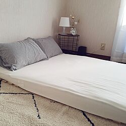 ベッド周り/ニトリ/IKEA/ラグ/ニトリのカーテン...などのインテリア実例 - 2023-11-15 16:02:47