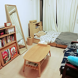 部屋全体/IKEA/ニトリ/一人暮らし/ナチュラルのインテリア実例 - 2019-07-24 00:28:56