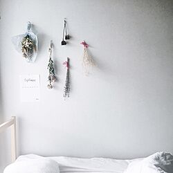 壁/天井/IKEA/白/シンプル/ベッド...などのインテリア実例 - 2016-09-18 09:34:40