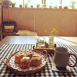 机/朝食♪/nicoriのスコーン/Good morning＊*のインテリア実例 - 2015-06-08 08:56:39