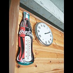 ガレージ/玄関/入り口/IKEA/コカ・コーラ/コカ・コーラ雑貨...などのインテリア実例 - 2017-03-28 21:13:06