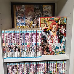 棚/趣味部屋/ONE PIECE/ワンピース/漫画部屋...などのインテリア実例 - 2023-09-10 22:51:41