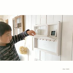 部屋全体/yu_chanのフレーム/mt CASA FLEECE モニター/DIY/マスキングテープ...などのインテリア実例 - 2017-03-25 11:47:45