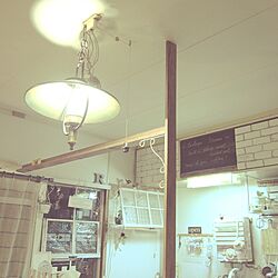 壁/天井/団地/カフェ風なキッチンにしたい！のインテリア実例 - 2014-04-05 21:25:04