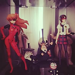 ベッド周り/オタク部屋/フィギュア収集/ナイトメアービフォアークリスマス/エヴァンゲリヲン...などのインテリア実例 - 2014-04-14 14:35:48