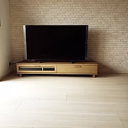 アクタス/60インチ/テレビボード/入居後/新築マンション...などのインテリア実例 - 2017-04-15 11:35:14