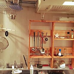 キッチン/DIY/ホームセンター/IKEAのインテリア実例 - 2017-01-01 20:38:09