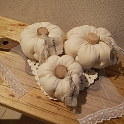 部屋全体/Happy Halloween☆/布かぼちゃさん/minneで購入♡/雑貨...などのインテリア実例 - 2018-09-26 16:46:22