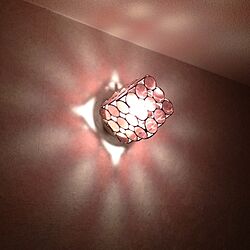 壁/天井/AKARI/手作り/照明/ステンドグラスのインテリア実例 - 2012-07-31 03:14:42