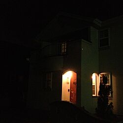 玄関/入り口/外観夜のインテリア実例 - 2012-09-14 22:49:34