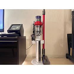 ダイソン掃除機/Dyson/テレビ台/シックな空間/花粉対策...などのインテリア実例 - 2021-06-16 21:57:39