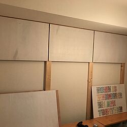 壁/天井/IKEA/2×4/アジャスター/DIY...などのインテリア実例 - 2017-05-05 18:36:29