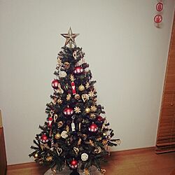 リビング/IKEA/ニトリ/クリスマスツリー/手作りモビール...などのインテリア実例 - 2013-11-10 17:09:46