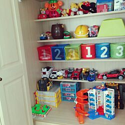おもちゃ収納/おもちゃ部屋/子ども部屋 男の子/息子/IKEA　...などのインテリア実例 - 2016-03-11 14:27:24
