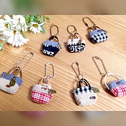 棚/キーホルダー/ミニbag/ハンドメイド/手作り♪...などのインテリア実例 - 2016-02-28 09:34:33