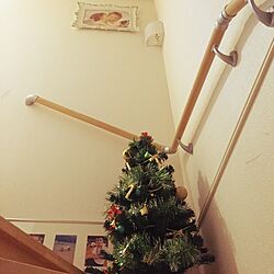 玄関/入り口/階段/天使/クリスマスツリーのインテリア実例 - 2015-11-25 14:43:40