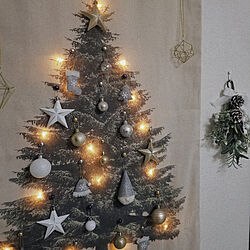 壁/天井/クリスマス/クリスマスツリー/salut!/クリスマス雑貨...などのインテリア実例 - 2021-11-09 19:59:22