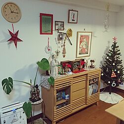 壁/天井/クリスマスディスプレイのインテリア実例 - 2016-12-06 23:17:16
