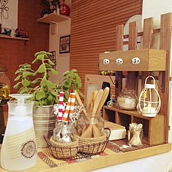 キッチン/DIY/セリア/ハンドメイド/多肉植物...などのインテリア実例 - 2015-01-10 22:13:57