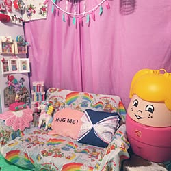 部屋全体/ピンクインテリア/築60年/いいね♡ありがと/お気に入り♡...などのインテリア実例 - 2017-07-16 00:10:16