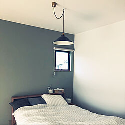 ベッド/シンプル/狭い部屋でもインテリアを楽しむ/壁紙/小さなお家...などのインテリア実例 - 2022-08-27 11:07:17