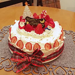 机/クリスマスパーティー/クリスマスケーキ/クリスマスのインテリア実例 - 2016-12-22 12:36:16