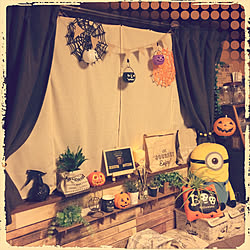 ベッド周り/ハロウィン飾り/ハロウィンはじめました/フォロー&いいね ありがとうございます♡/いいね逃げでごめんなさい(T-T)...などのインテリア実例 - 2017-09-08 05:20:01