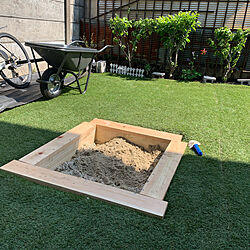 砂場DIY/庭のインテリア実例 - 2020-07-20 23:44:30