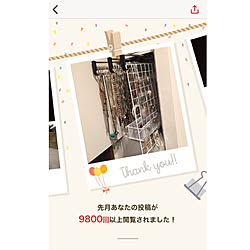 アクセサリー収納/サニタリールーム/いいね&フォローありがとうございます☆/マンションインテリア/バス/トイレのインテリア実例 - 2020-07-17 22:08:56