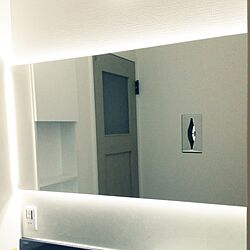 バス/トイレ/洗面所/間接照明のインテリア実例 - 2017-04-12 22:15:28