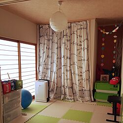 部屋全体/キャリコ/和室をキッズスペースに/IKEA/北欧...などのインテリア実例 - 2016-04-22 12:58:28