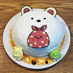 こどものいる暮らし/誕生日/バースデーケーキ/手作り/ケーキ...などのインテリア実例 - 2022-01-24 00:05:09