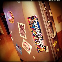 スーツケースのインテリア実例 - 2012-05-11 21:33:50