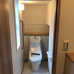 階段下トイレ/壁紙/エコカラット/エコカラットの壁/バス/トイレのインテリア実例 - 2019-07-01 23:33:58