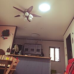 リビング/スカイライトチューブで自然光/本当は断捨離したい/DIY/コットンボールランプのインテリア実例 - 2017-07-05 15:26:08