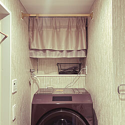 洗濯物干しスペース/突っ張り棒/平安伸銅工業/バス/トイレのインテリア実例 - 2022-11-06 19:24:51